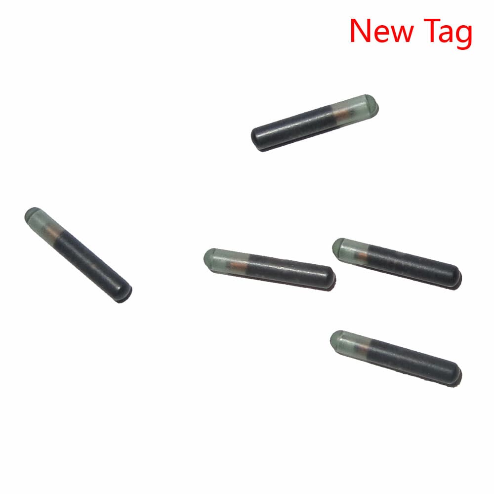 5pcs Micro Bio Glass Tag 125KHz RFID EM4100 Proximity Induction Token 2.12 x12mm 3