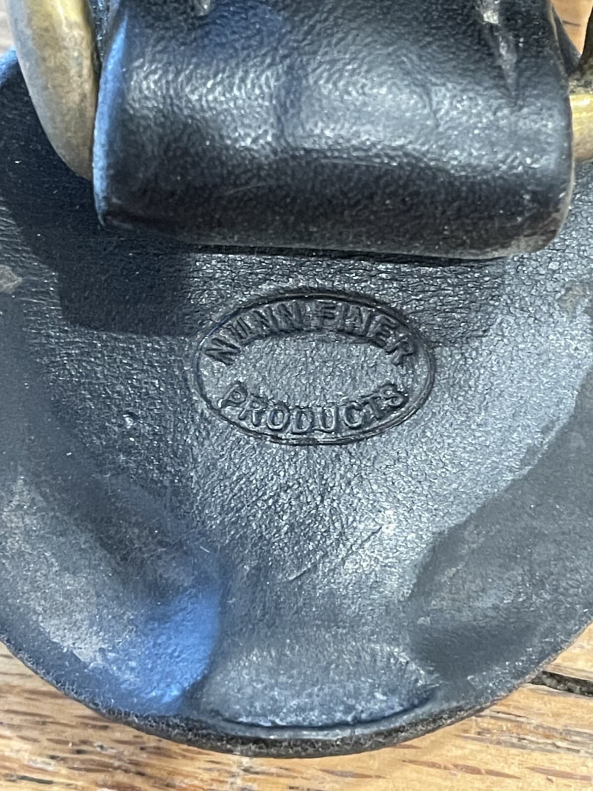 Nunn Finer Hunting Breastplate, Brown, Brass Hardware, Horse (Used) 2