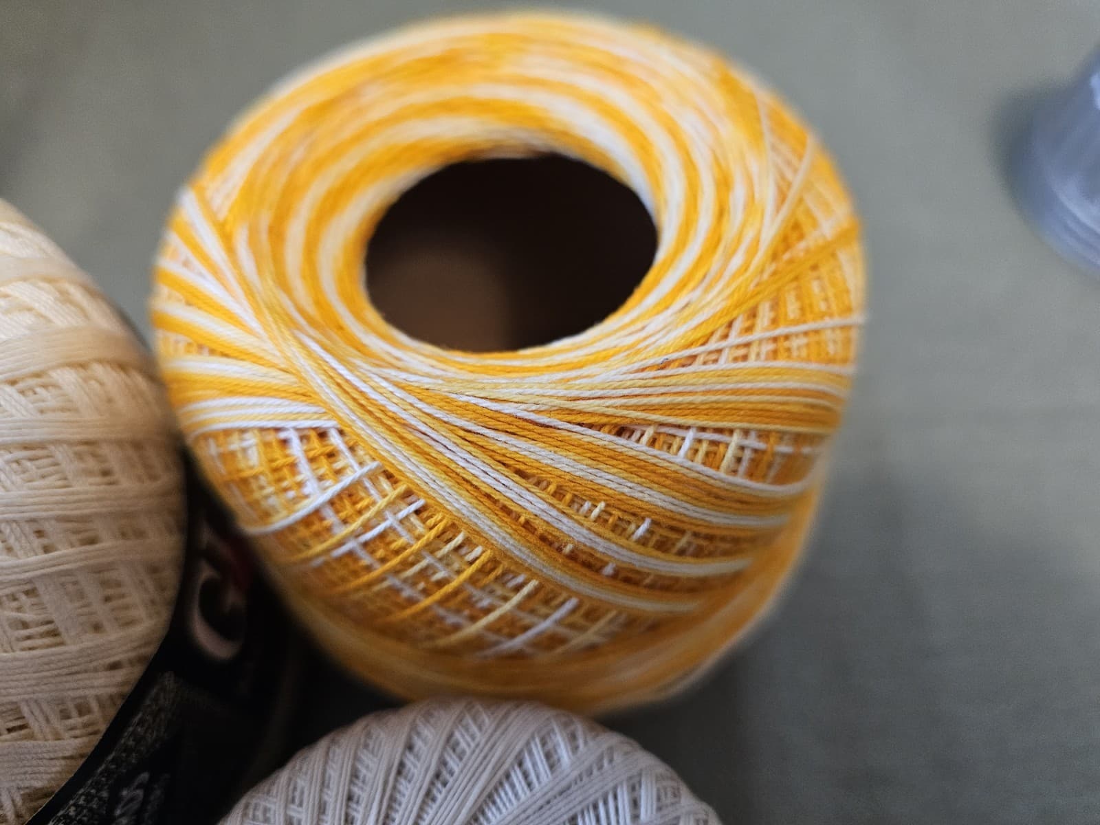 Lot Of 10 Vintage Mercerized Crochet Thread Spools Clarks Giant Mostly New 6