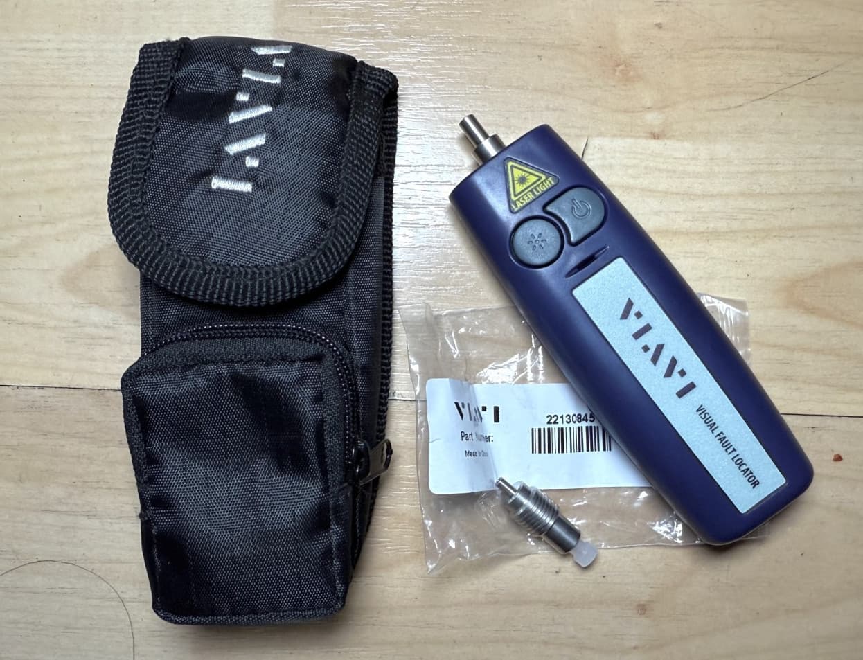 Viavi JDSU FFL-050 Mini Visual Fault Locator VFL FFL050 Fiber Optic With adapter