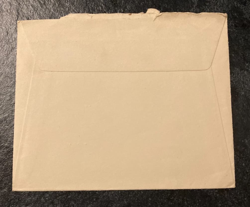 G.B. STOCKPORT 1937 KING LUD TOBACCO, SOME MARKS/WEAR. ROUGHLY OPENED. 2