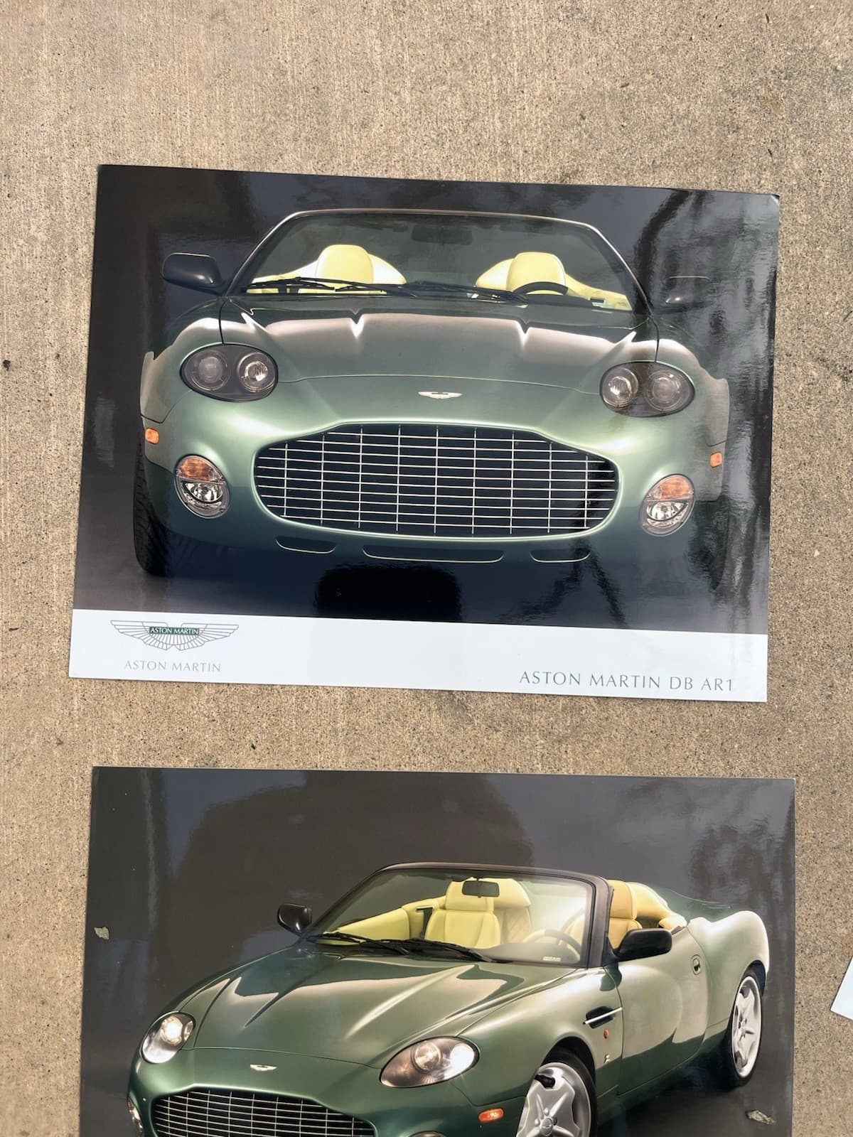 Aston Martin DB AR1 Press Factory Press Release Photos. 2003 4