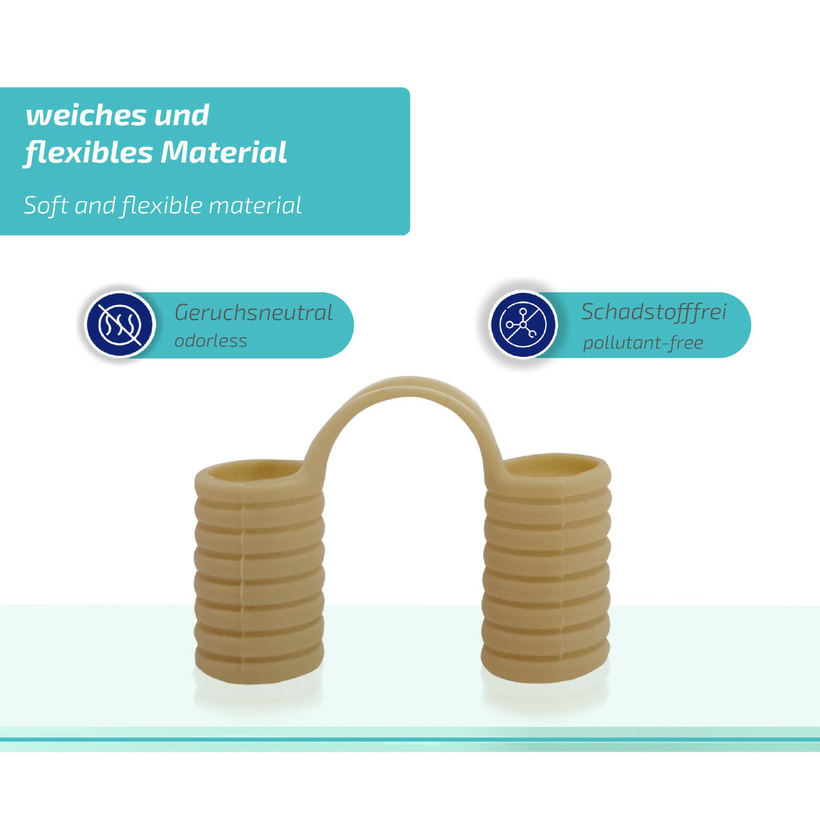 NO SNORE ASSURE - 4 Various Sizes - Snore Stopper - Nose spreader 2