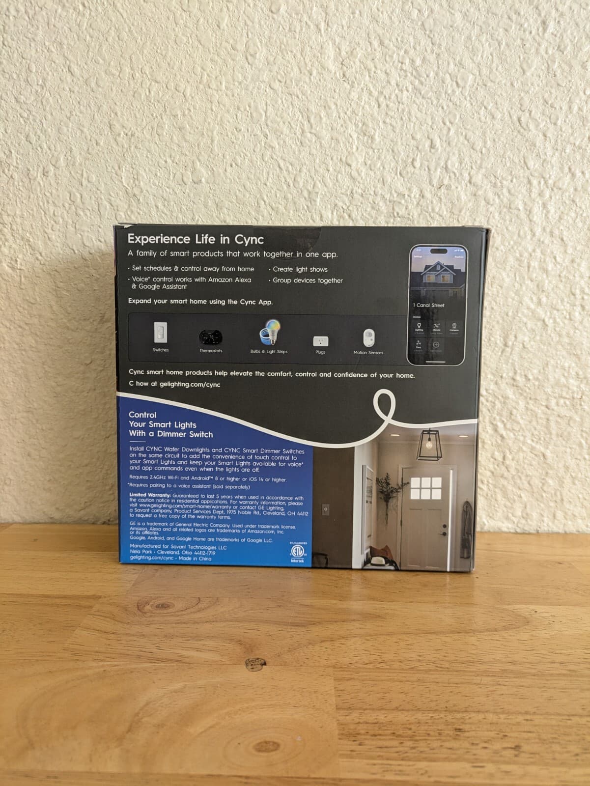 GE Cync 6-In Wafer Smart LED Downlight 3