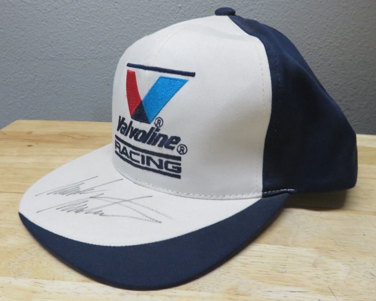 Mark Martin Valvoline Racing Signed Autographed Hat Vintage INKO Snapback #6 2