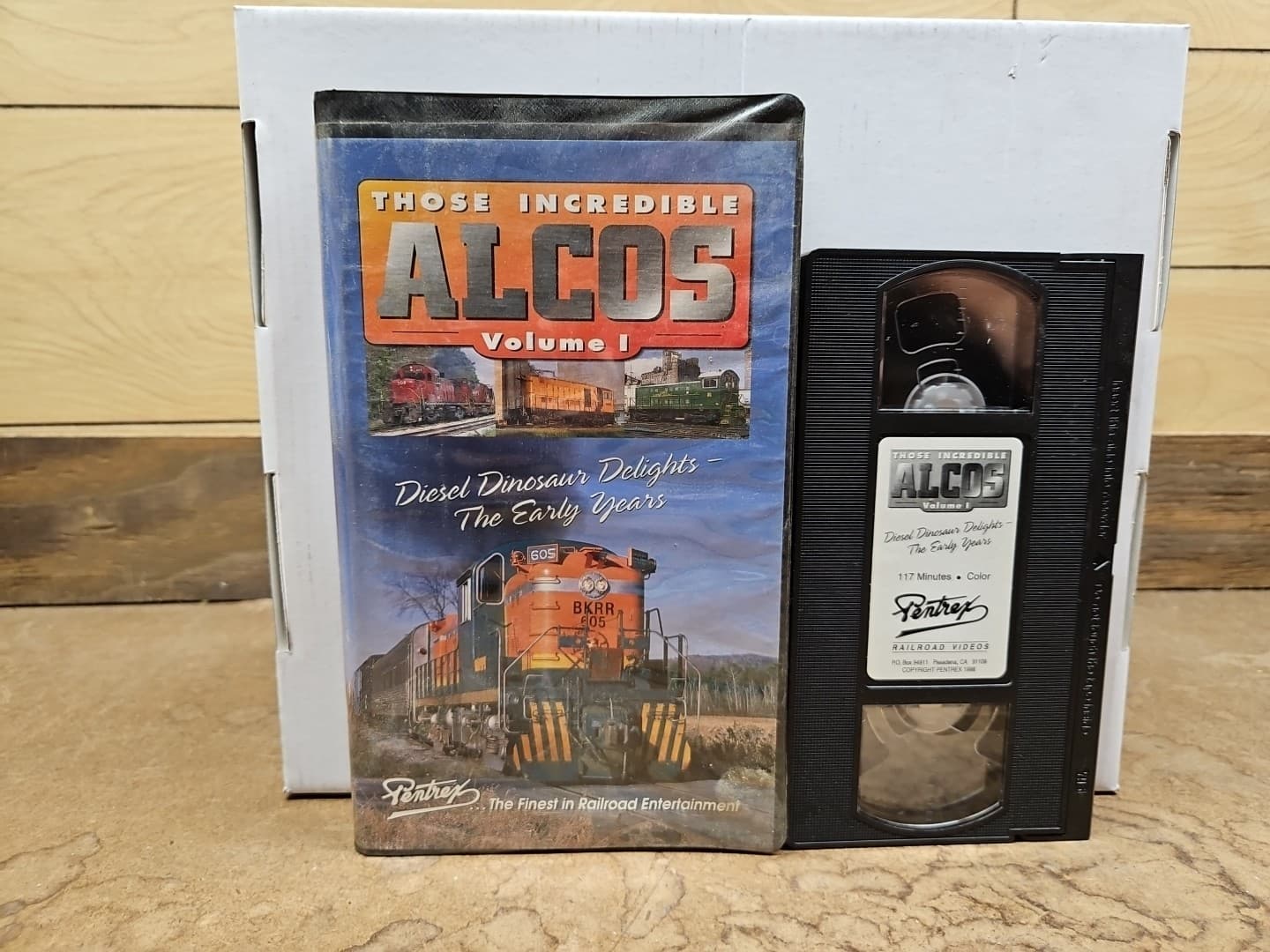 Pentrex Those Incredible Alcos Volume 1 Diesel Dinosaur Delights VTG Rare HTF