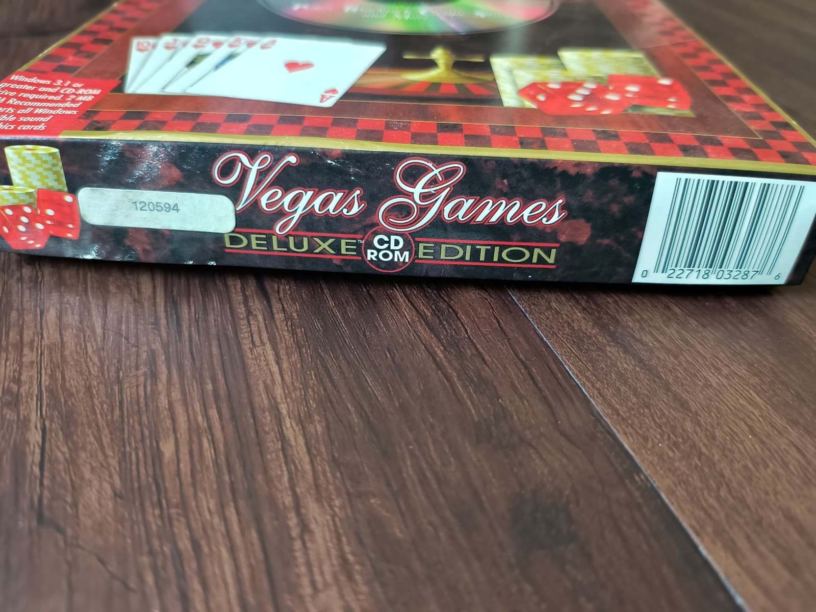 Vegas Games: Deluxe Edition (CD-ROM, 1994,New World Computing) w/Box Made in USA 3
