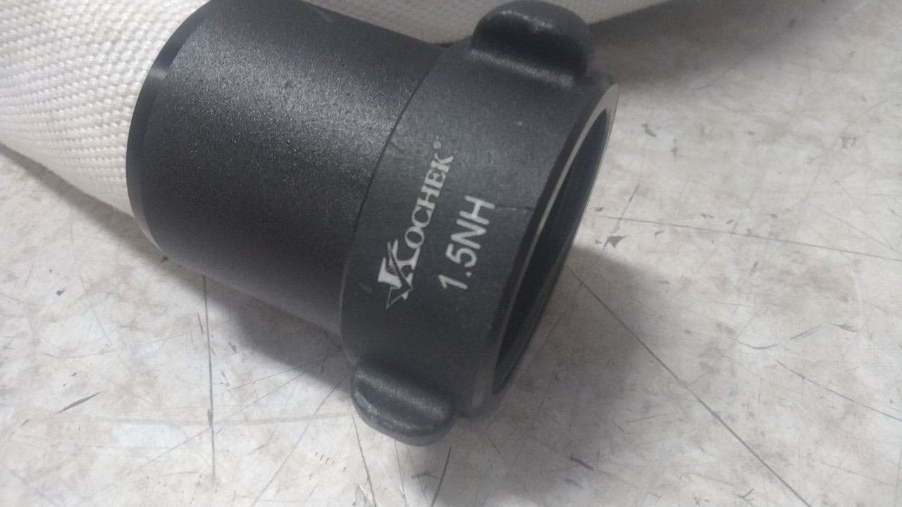 Dixon Valve A515100RAF 100 Ft Single Jacket Fire Hose w/Aluminum Rocker Lug (BW) 3