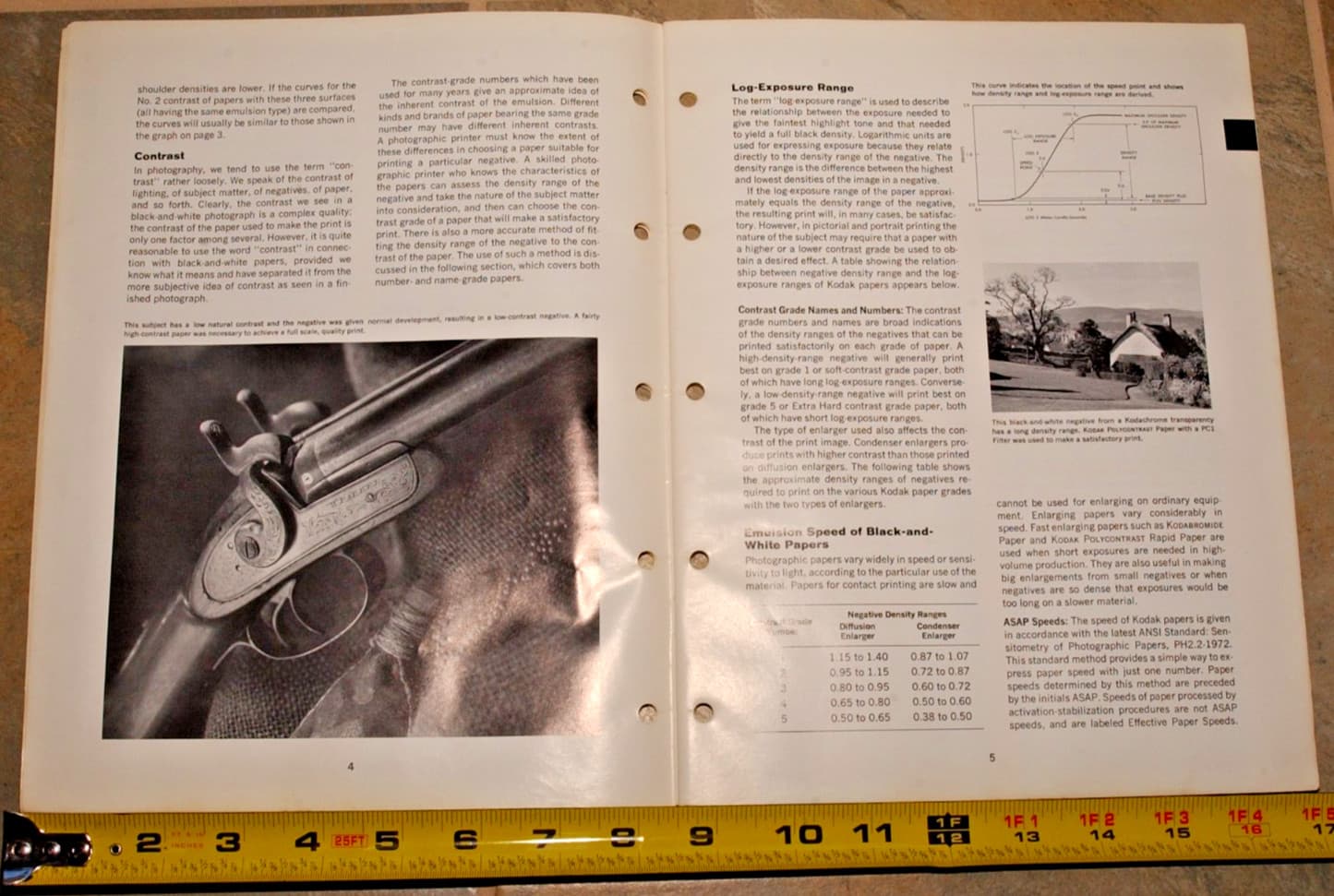 1976 Kodak B & W Photographic Papers Data Booklet First Edition , 28 pages, READ 5