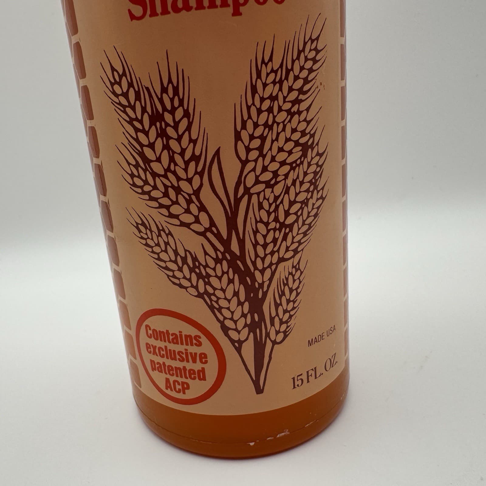 Vintage Faberge Organics Wheat Germ Oil & Honey Shampoo 15 oz 2