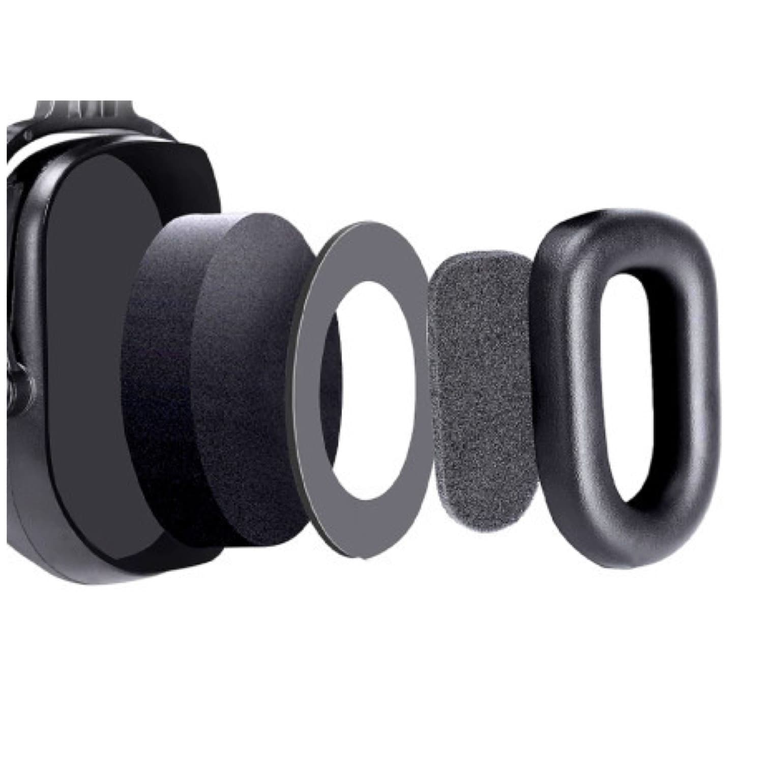 Helmet Attachable Earmuffs, SNR 26dB, Easily Fits Over Most Helmets. USA STOCK 3