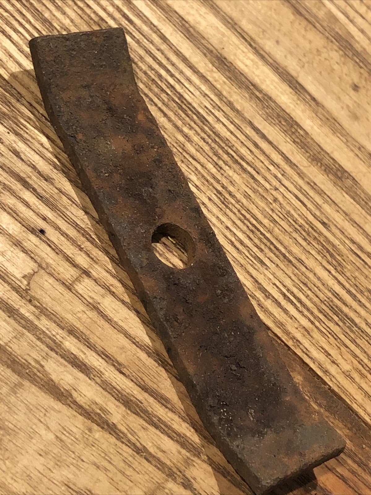 1- Rock Rake Tine Spacer,  maintains space on 1" single hole tines 3/16''