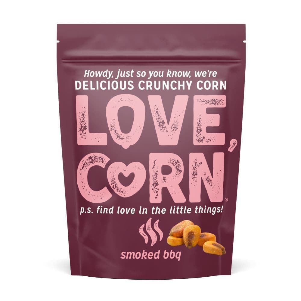 Love Corn BBQ Corn Snack 45g - 10 Pack