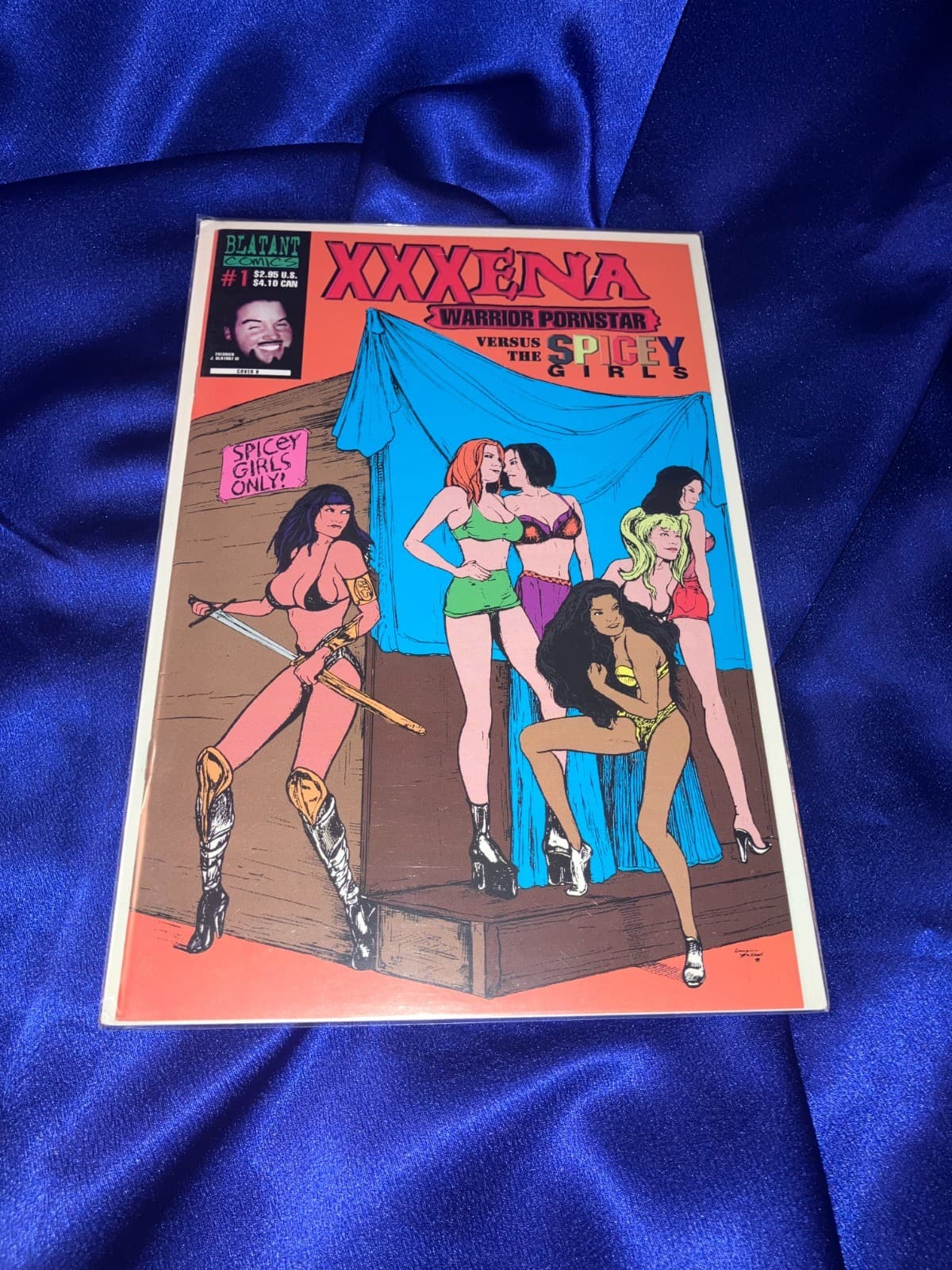 RARE 1998 XXXena vs. The Spicey Girls XENA: WARRIOR PRINCESS Parody Comic Book B