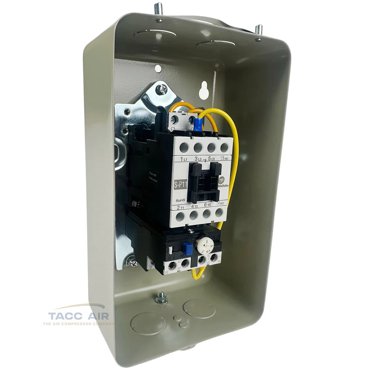 5 HP Three Phase Magnetic Starter Motor Control Switch Box 460 - 480 Volt 3 PH 2