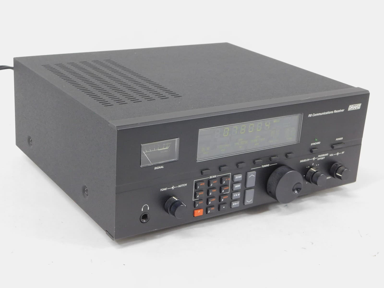 Drake R8 1290 Ham Radio Communications Receiver (SN 11200213, great RX)
