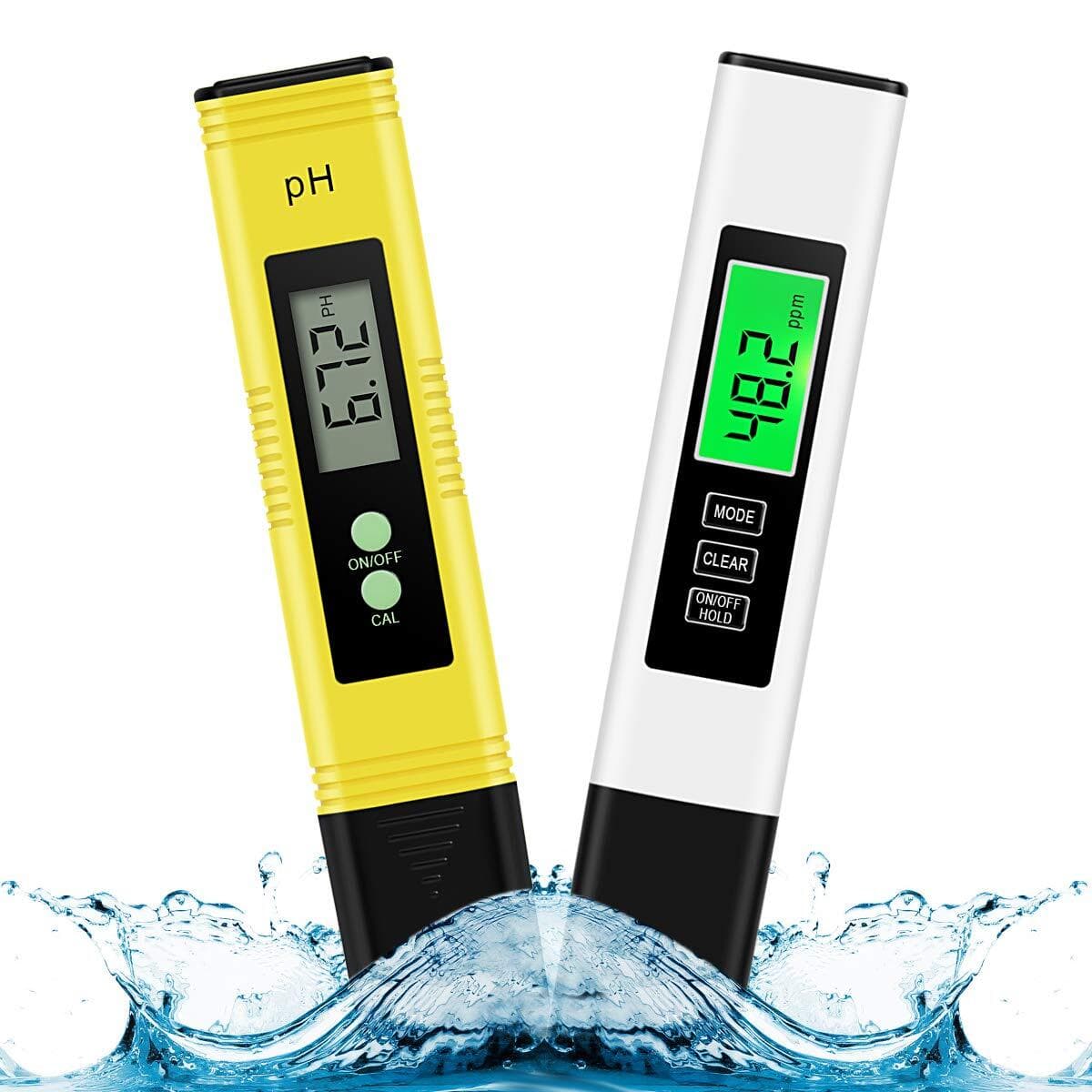 Upgraded PH TDS Meter Combo Water Tester Kits for Drinking Water Aquarium Pool