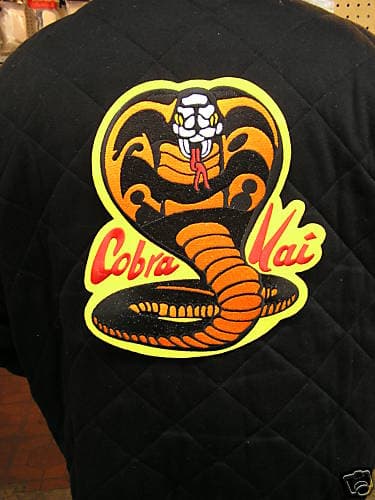 Original Cobra Kai patch - large 11" back patch