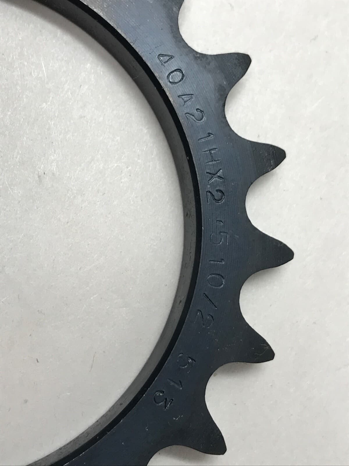 (10) 40X21 Tooth Sprocket No. 40 Roller Chain Drive 2.5" Bore Weld On Blank Hub 5