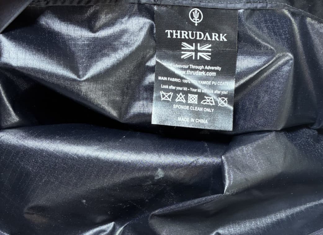 Thrudark Large Dry Bag Lightweight Black Backpack Organizer 3