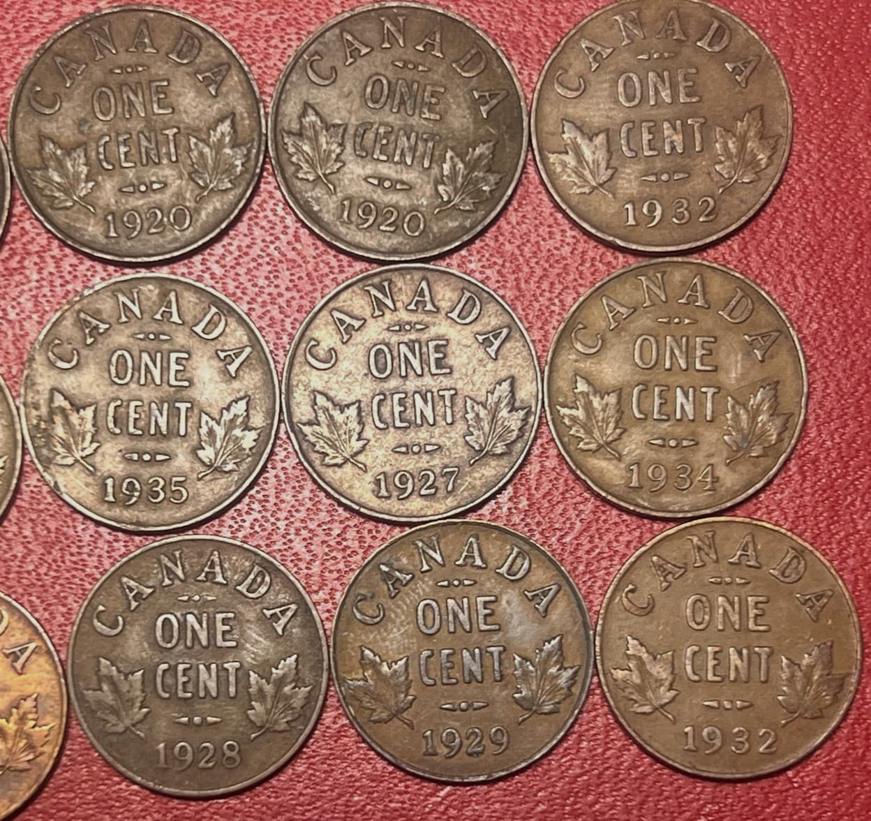 CANADIAN CENT LOT 15 COINS 3