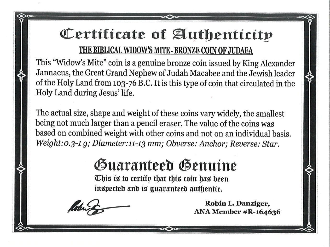 Two Unique Widow's Mite: Judean Prutah from the Hasmonean Dynasty - (SELECT) 3