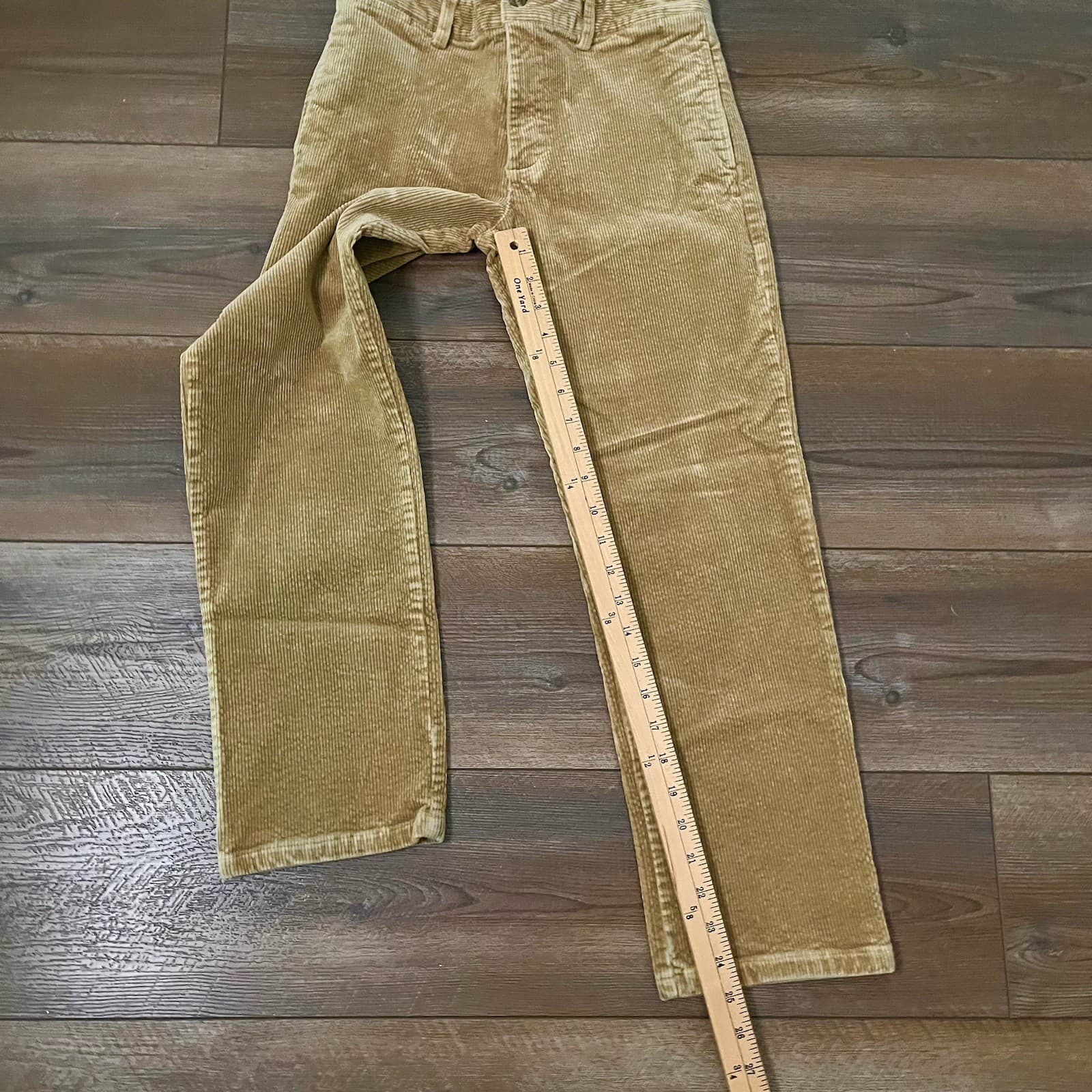 Polo Ralph Lauren Boys Corduroy Casual Chino Pants Preppy Tan Sz 14 5