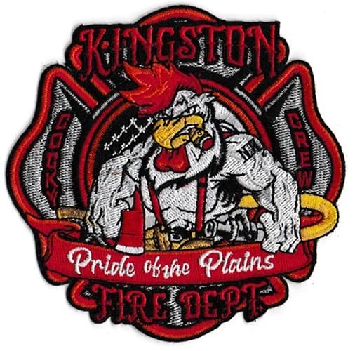 Kingston, NH Fire Cocky Crew Department   NEW Fire Patch
