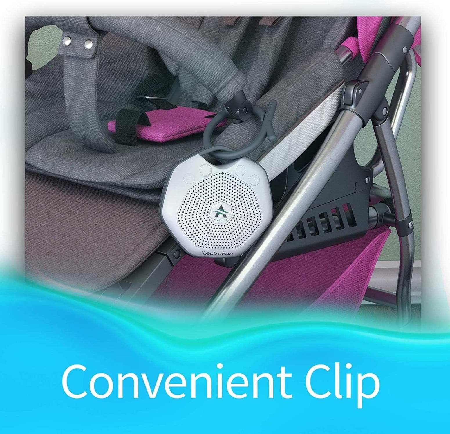 LectroFan Alpha Non-Looping Sleep Sound Machine Sleeping for Babies Toddlers 6
