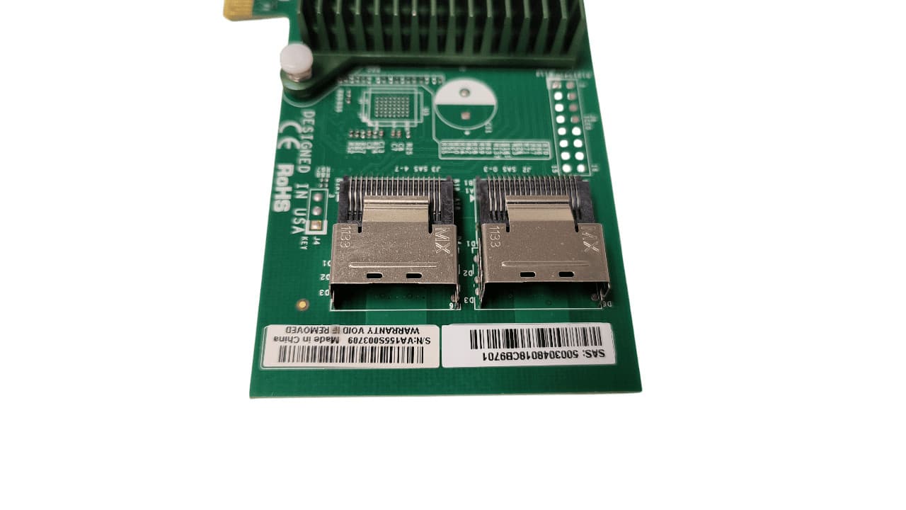 Supermicro AOC-S2308L-L8e 8 Port 6Gb Raid Controller Half Height Bracket 2
