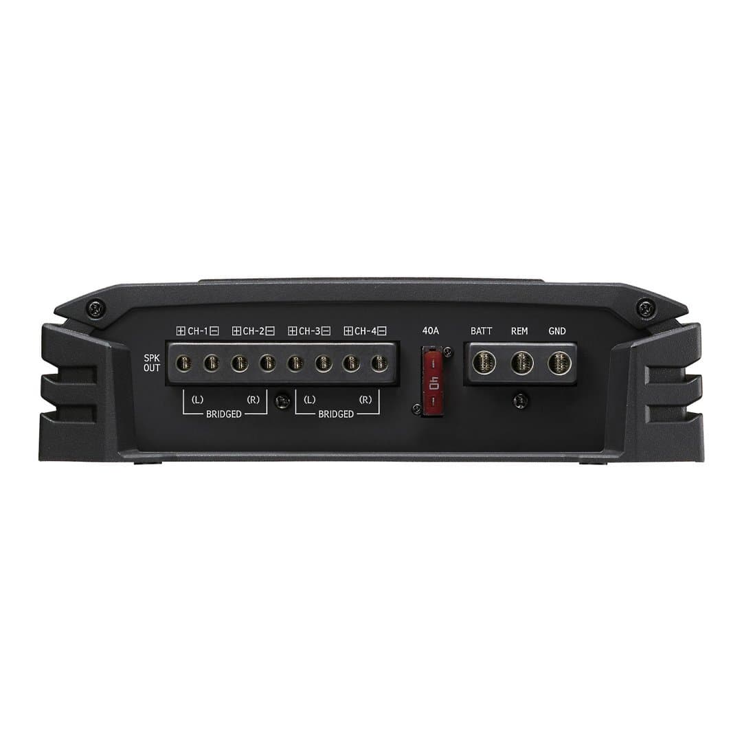 Alpine S-A32F, S Series Class D 4 Channel Car Amplifier, 320 Watts RMS (OB) 4