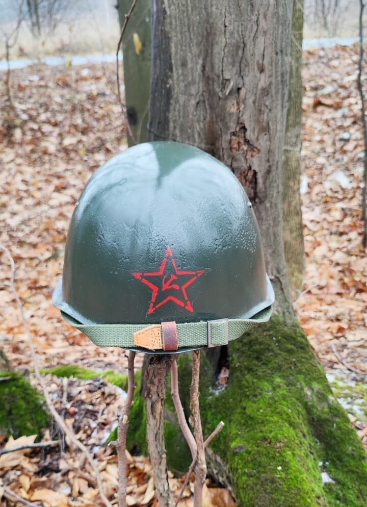 Helmet USSR original nice helmet SSH 39 size 2 WW2 WWII Helmet USSR 2