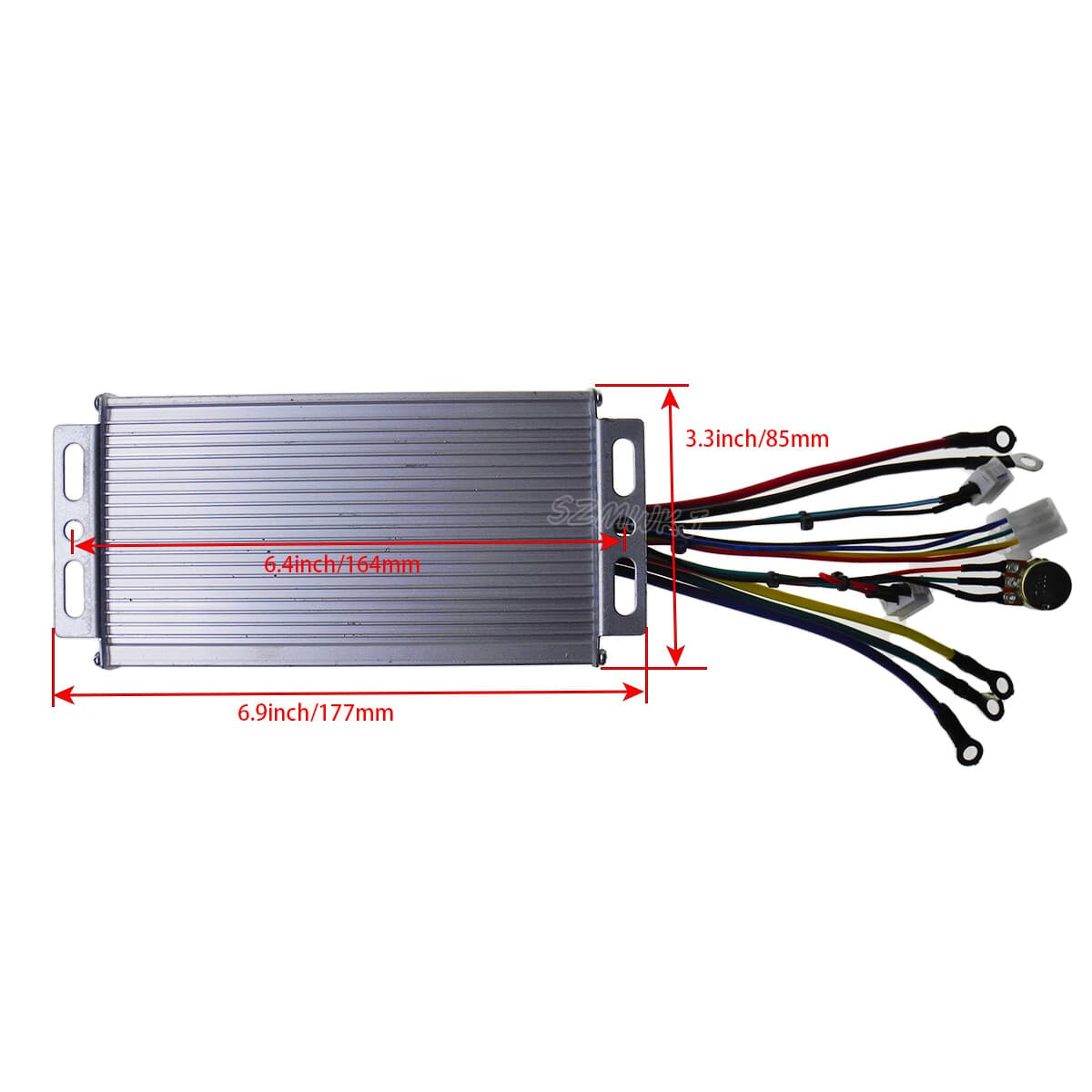 Electric DC12V 24V 30A Brushless DC Motor Speed Controller Hydraulic Pump Driver 3