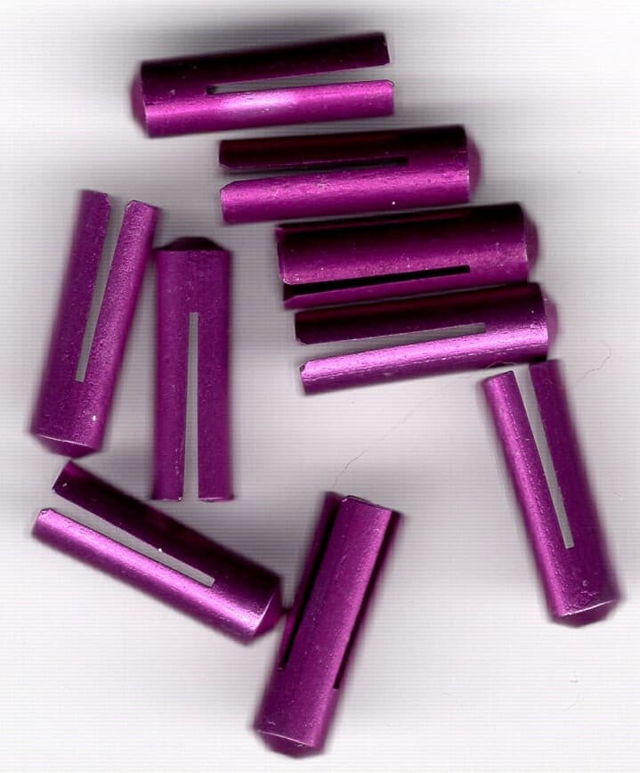 PURPLE Dart Flight Protectors: 3 per set