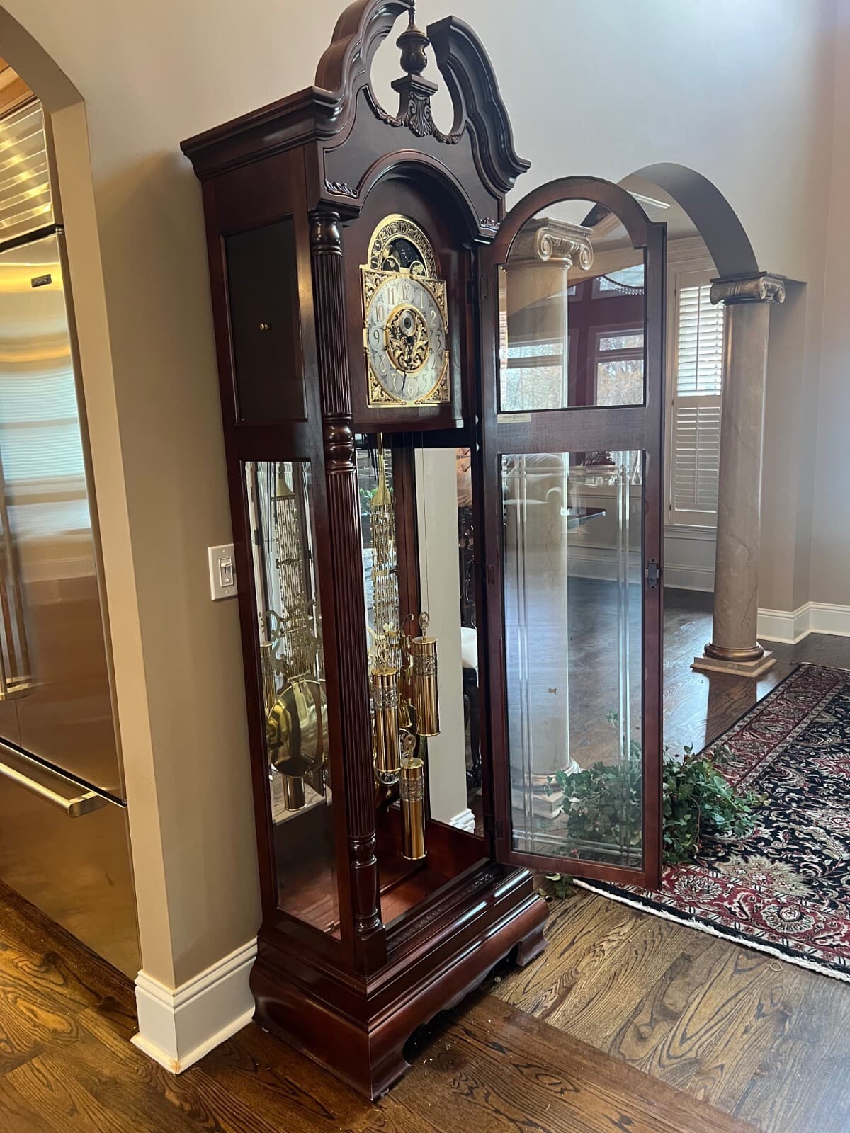 Howard Miller Grandfather Clock 610-904 5