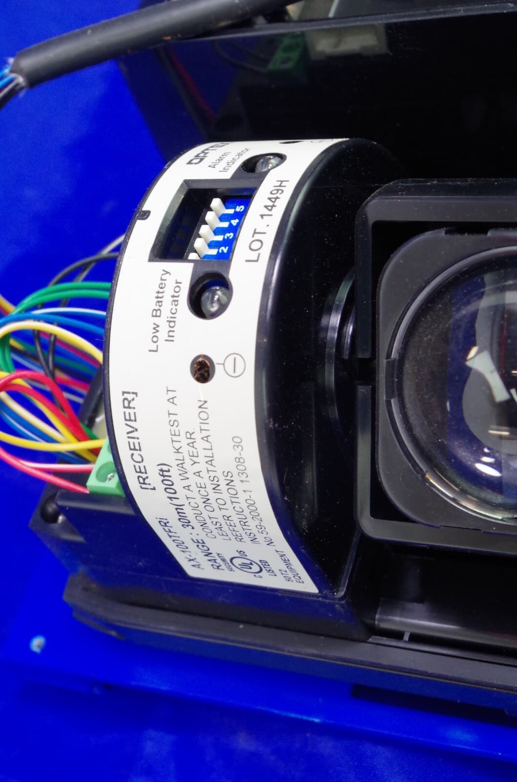 OPTEX AX-100TFRi Wireless 100' Photoelectric Detector Transmitter & Receiver 5