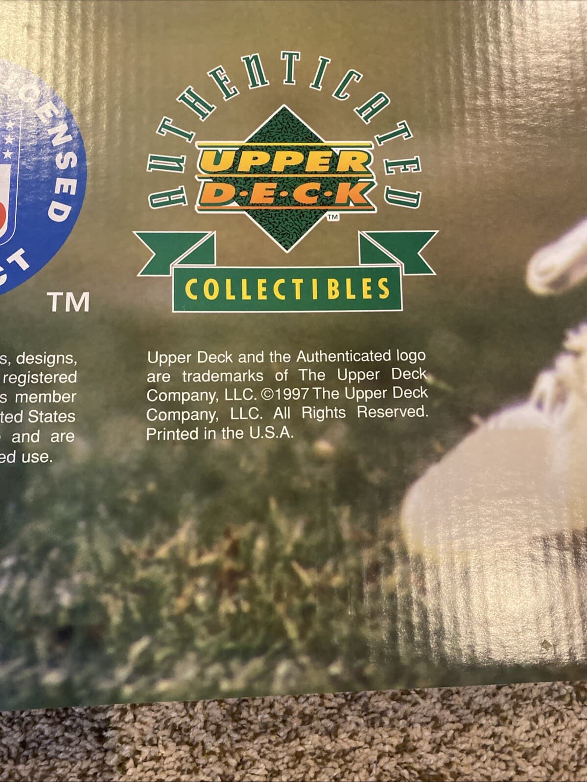 1997 Upper Deck Troy Aikman Life-Sized Cardboard Cutout Stand-Up - Brand New 6