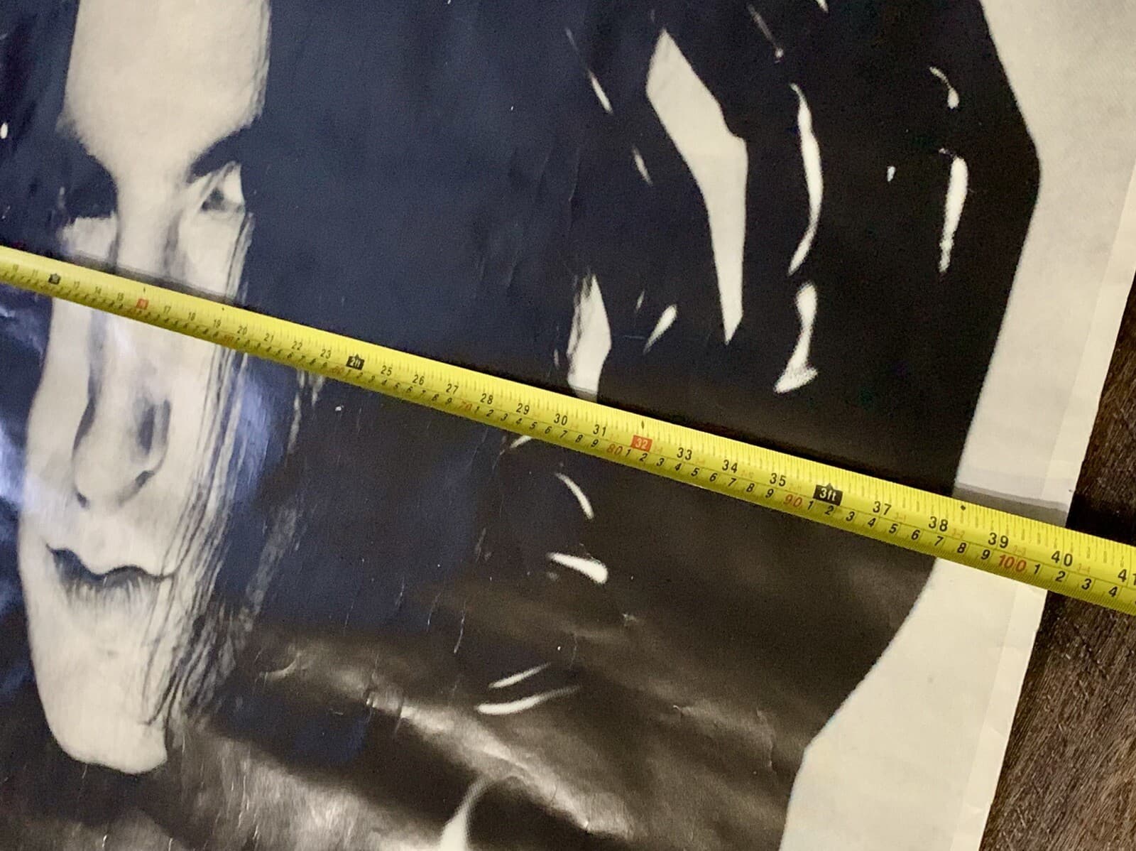 Rare 60"x40" Trent Reznor Nine Inch Nails The Downward Spiral 90’s Subway Poster 2