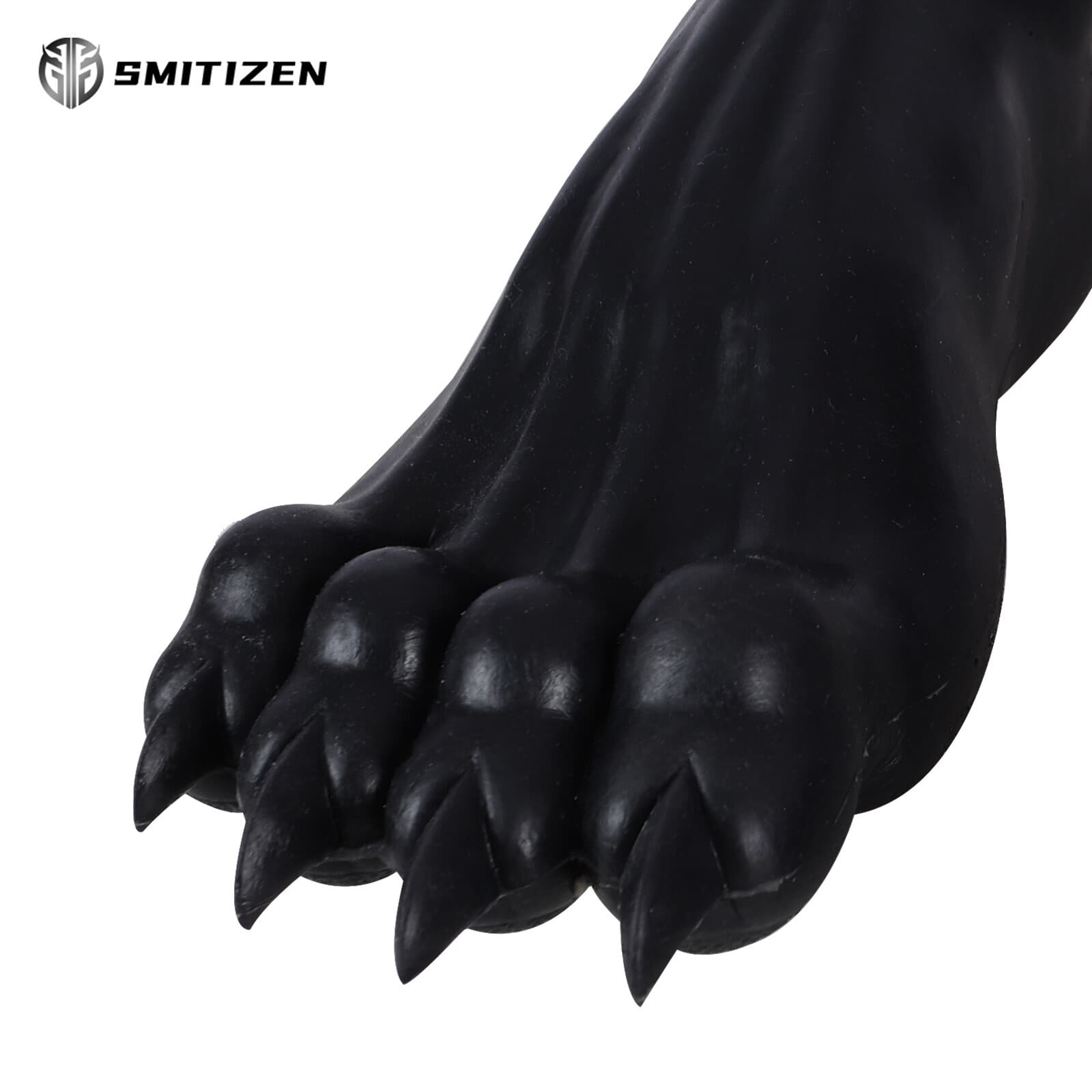 Smitizen Silicone Black Dragon Beast Paw Costumes for Halloween Party Cosplay 6