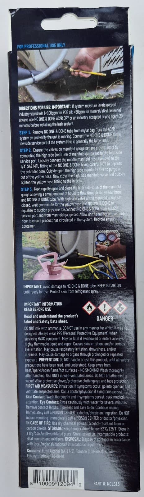 National Chemicals NCLS 15 Refrigeration Leak Stop Treatment 2