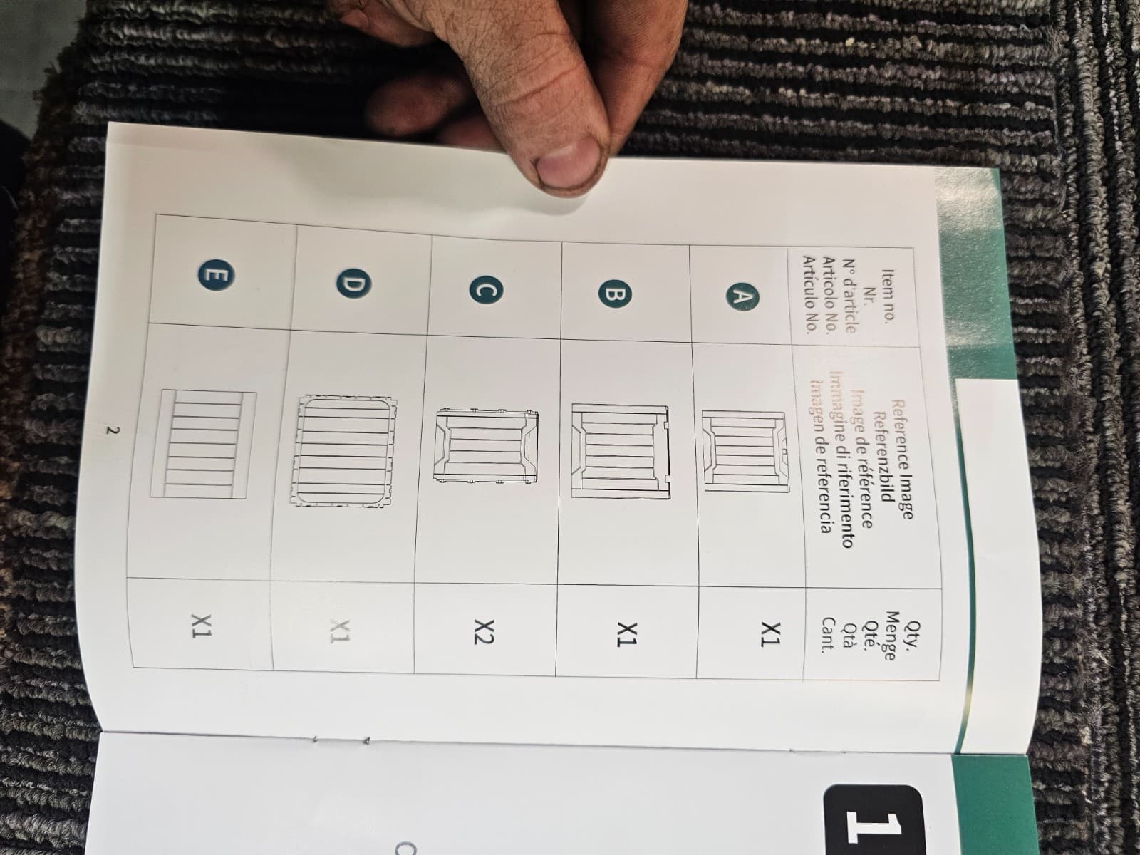 120 Gallon Outdoor Storage Deck Box Large Resin Patio Storage FTPLDB-0175 4