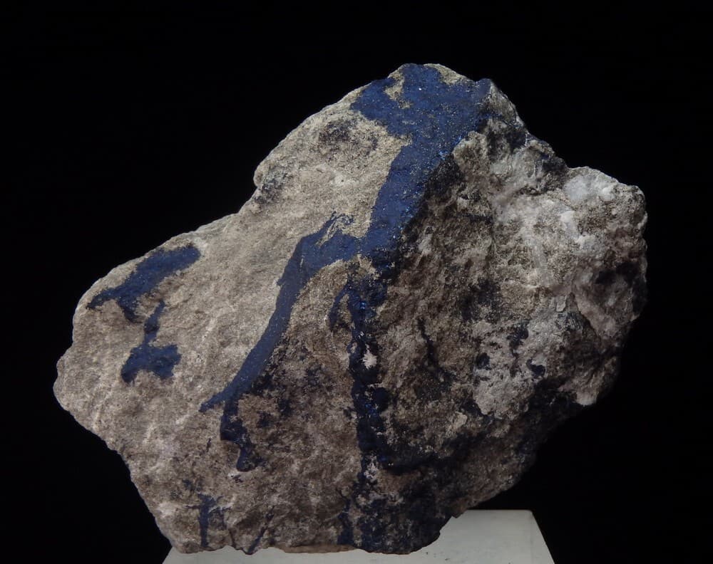 COVELLITE rare & interesting !  Poland - Lubin area - RUDNA COPPER MINE /pl120 3