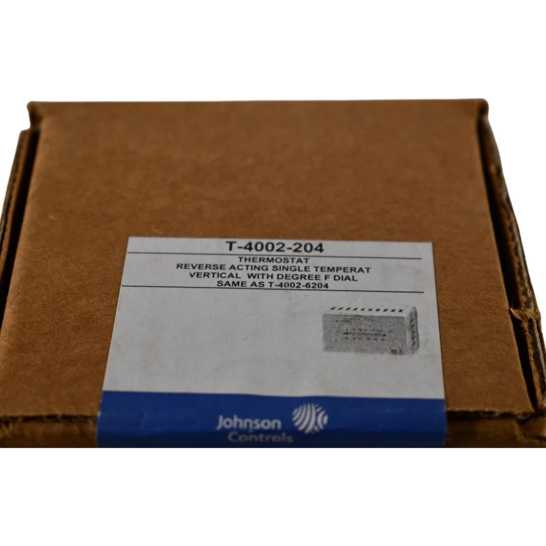 NEW Johnson Controls T-4002-204 Reverse Acting Pneumatic Vertical Mount Thermost 2