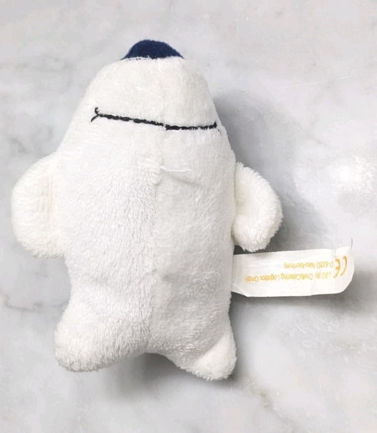 Lufthansa Airlines Airplane Plane 4" Airbus Blue Company Logo Mini Plush Toy  4