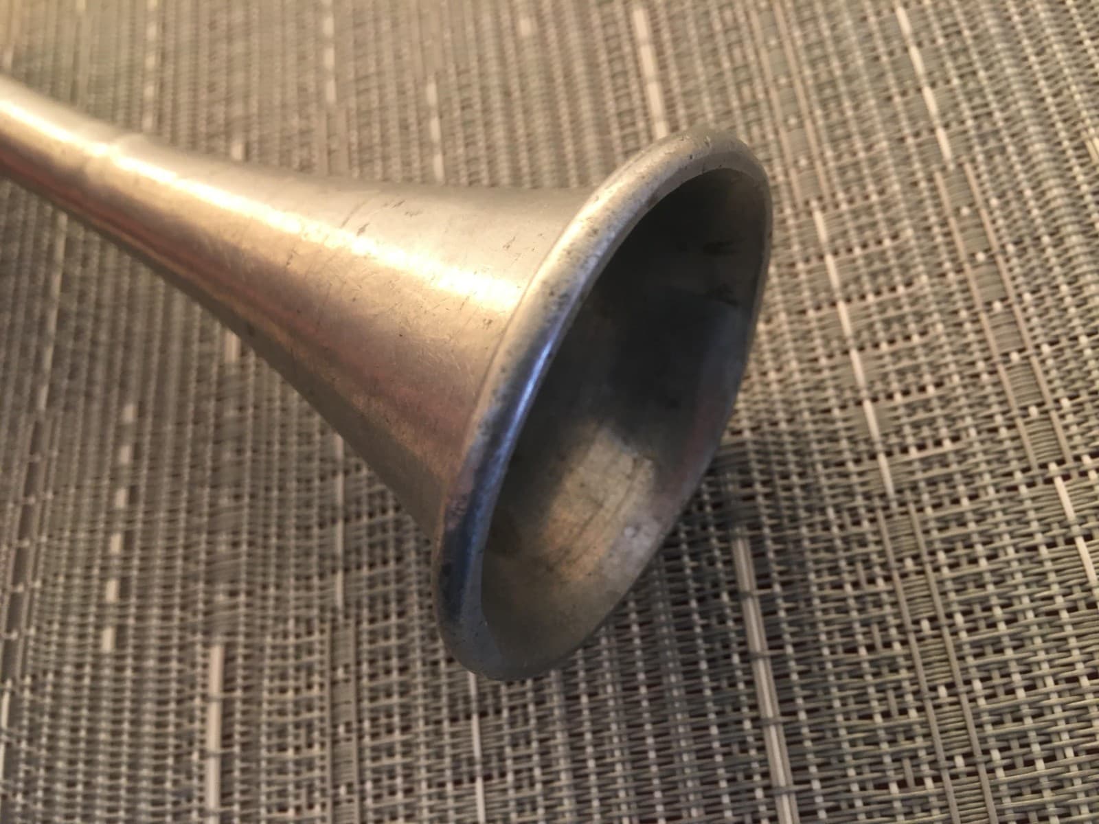 VTG Antique Aluminum Stethoscope / early 1920's Doctor Medical Equipment #4 3