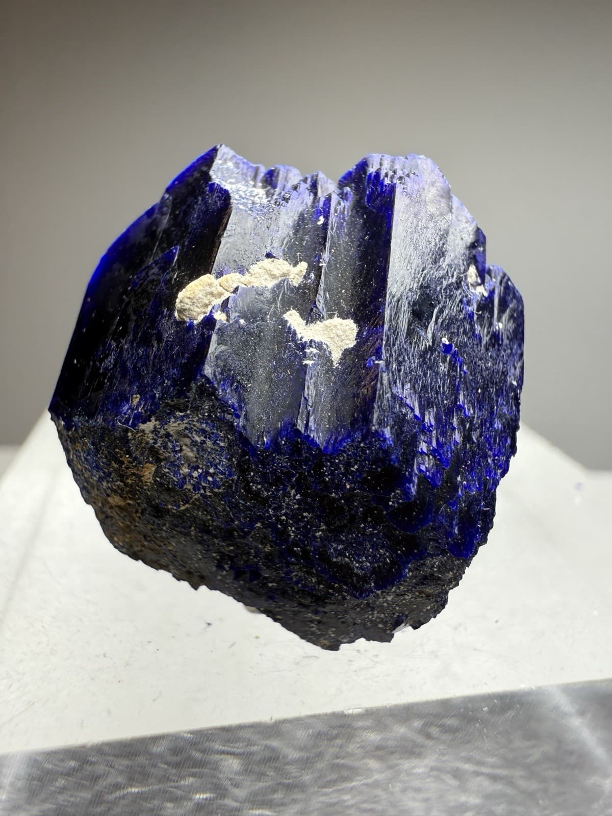 WOW! Electric Blue Azurite Malachite Gem Mineral Specimen • Kerrouchen  Morocco 2