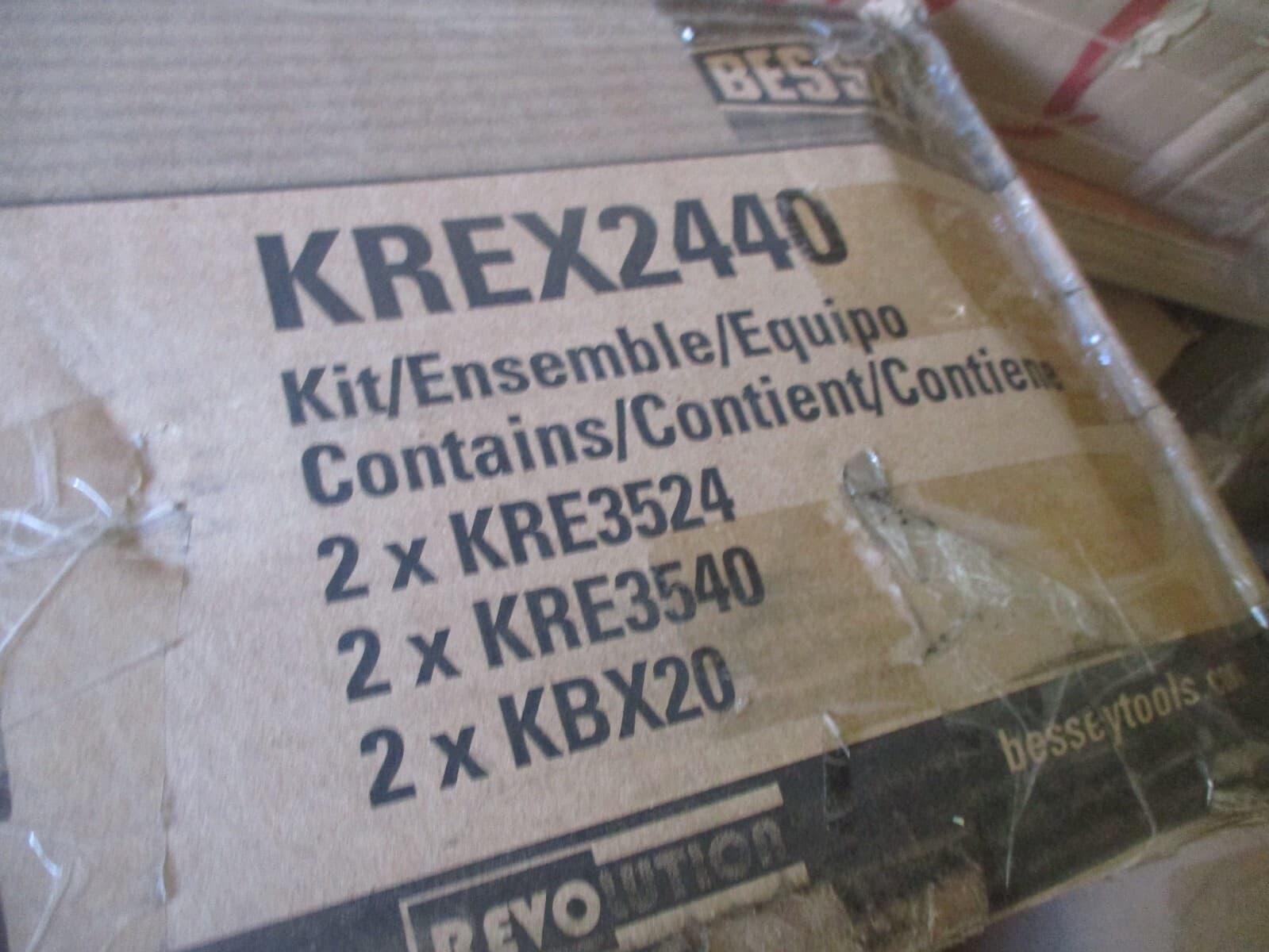 Bessey KREX2440 K Body REVO Fixed Jaw Parallel Clamp Kit 3