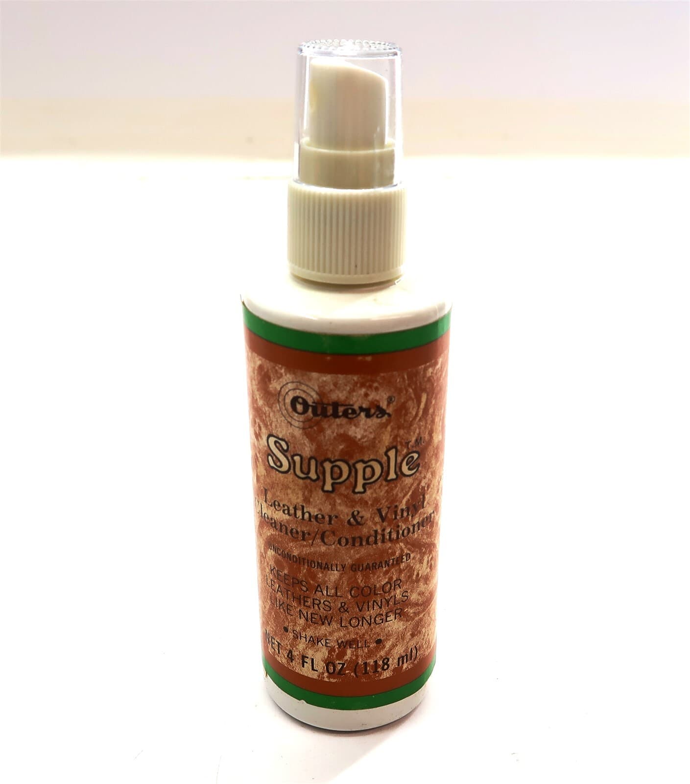Vintage OUTERS Supple Leather & Vinyl Cleaner / Conditioner in 4 oz Spray Bottle