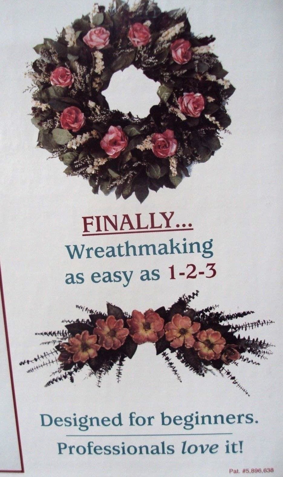 Wreathmaking for Dummies, The Quik-Crafter, As Seen on TV, NEW 5