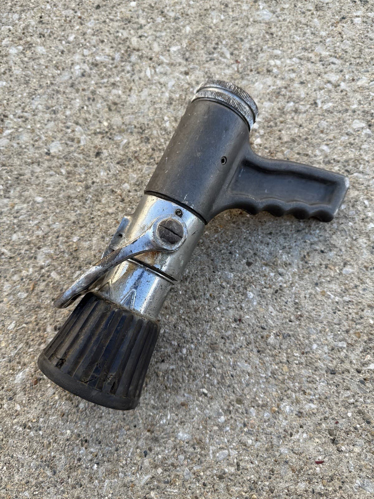 Elkhart Brass Fire Hose Nozzle 3 Position Pistol Grip 1-1/2" 5